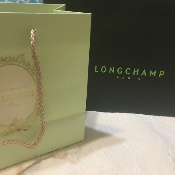 Bundle of Longchamp & LADURÉE shopping bags - Picture 2 of 5
